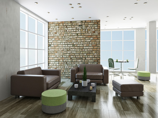 Livingroom with furniture